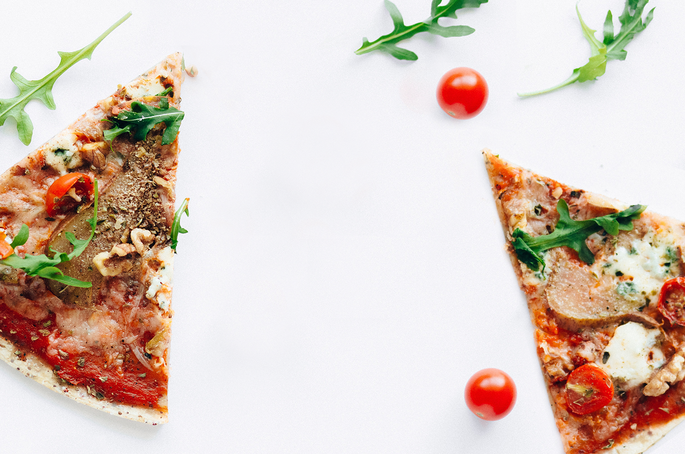 Fresh Veggie Rich Pizza